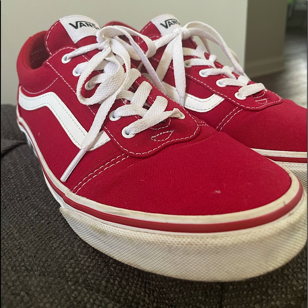 Kids Red Vans